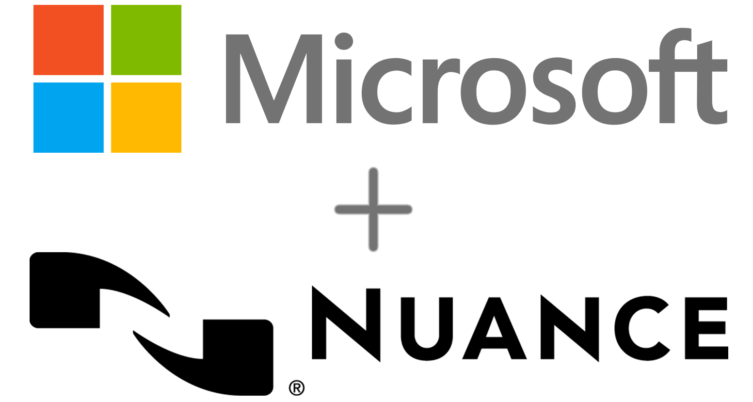 Microsoft + Nuance logo